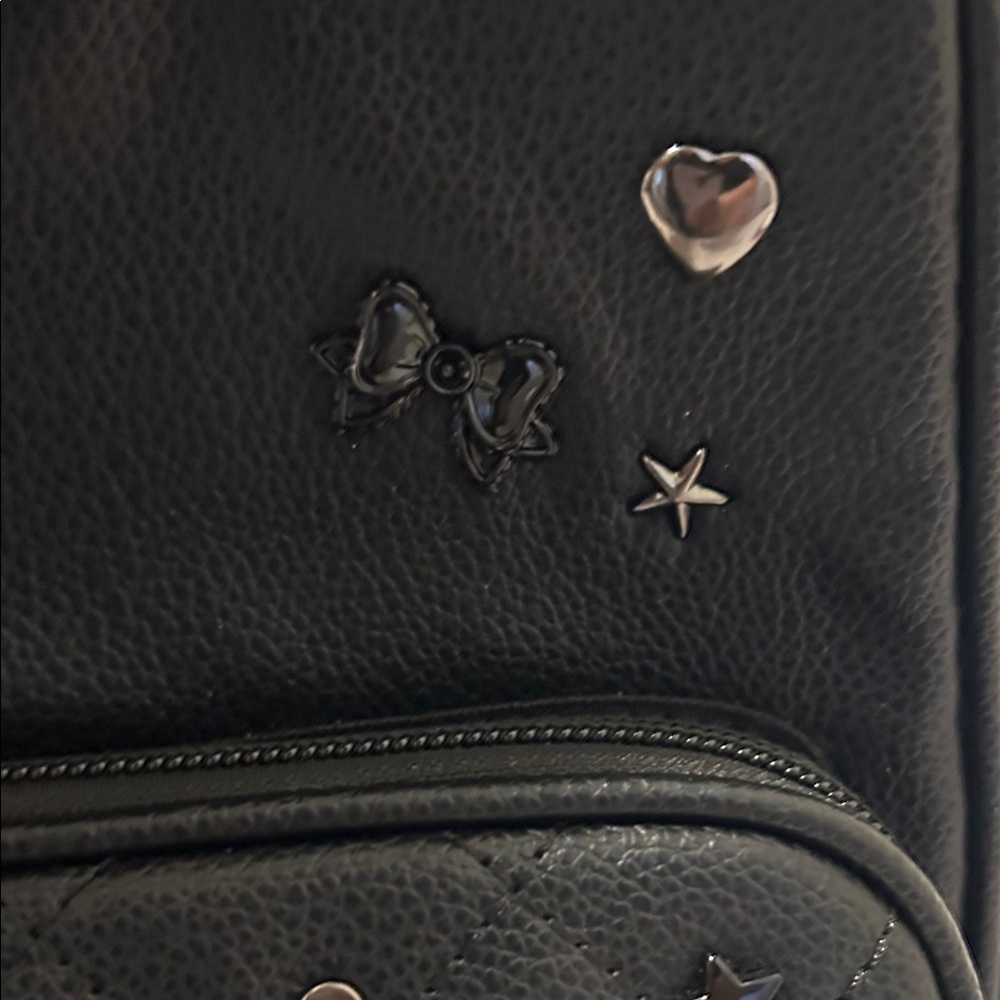 Under One Sky Black Backpack with Embellishments - image 4
